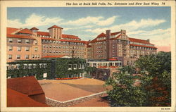 The Inn At Buck Hill Falls Pennsylvania Postcard Postcard