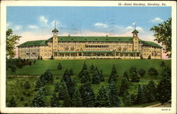 Hotel Hershey Pennsylvania Postcard Postcard