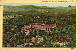Aerial View Of The Inn Buck Hill Falls, PA Postcard Postcard