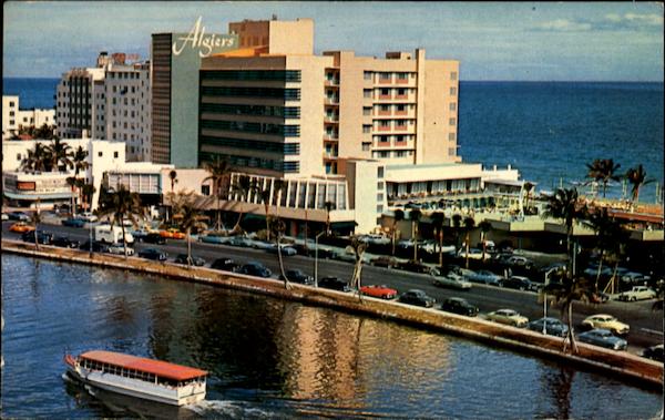 Hotel Algiers, 25th to 26th Street Miami Beach Florida