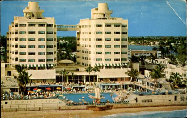 The Sherry Frontenac Hotel, 65th Street Miami Beach Florida