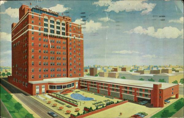 Colton Manor Hotel And New Motel, Pennsylvania Avenue Beach Block Atlantic City New Jersey