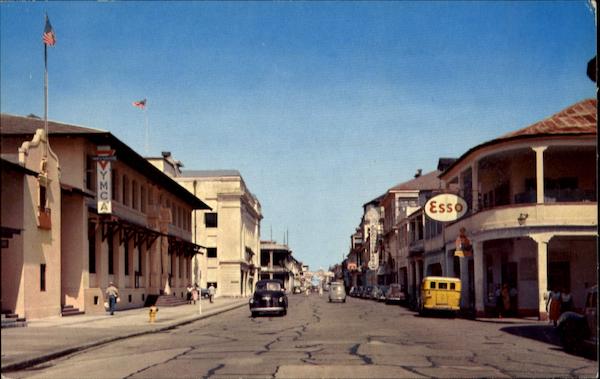 Colon, Bolivar Avenue Panama