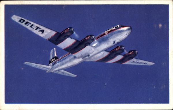 Delta Dc-6 Deltaliner Aircraft