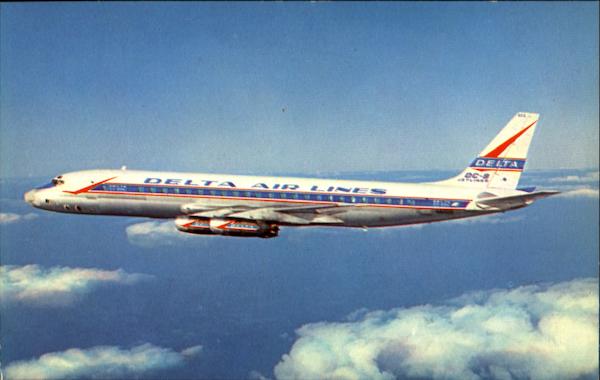 Delta Dc-8 Aircraft
