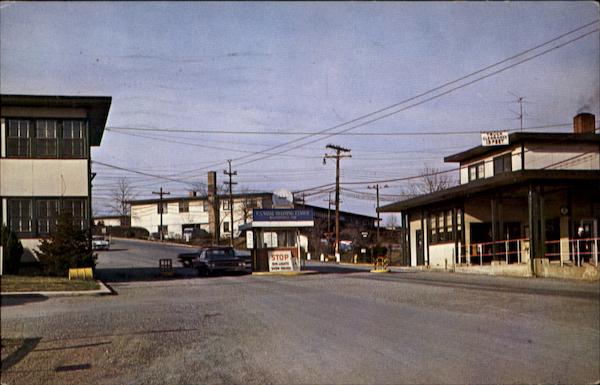 Main Gate, U. S. Naval Training Center Bainbridge Maryland