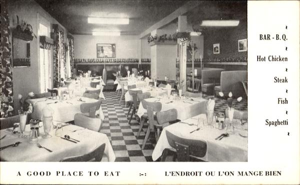 A Good Place To Eat PQ Canada Quebec