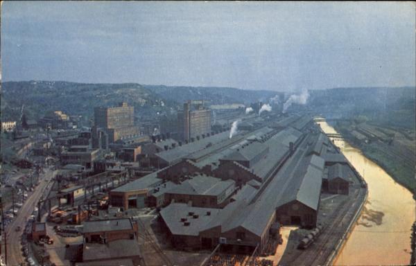 The Huge Westinghouse Plant Pittsburgh Pennsylvania