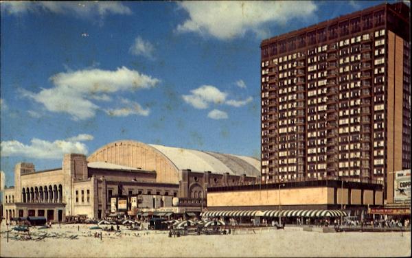 Convention Hall And New Holiday Inn Atlantic City New Jersey