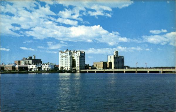Picturesque Sunset Lake Asbury Park New Jersey