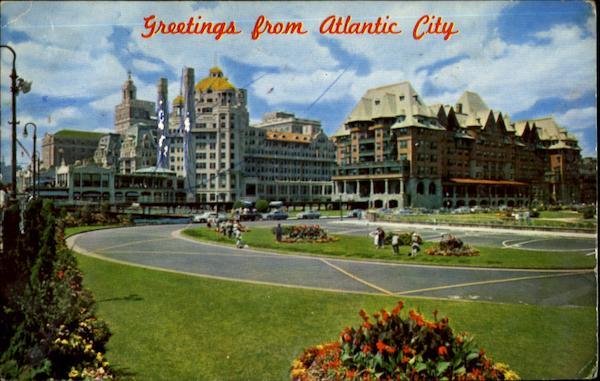 Greetings From Atlantic City New Jersey