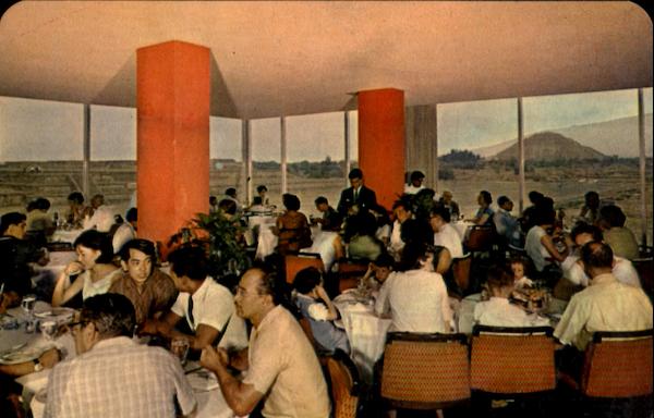 Pyramids of Teotihuacan Restaurant Mexico