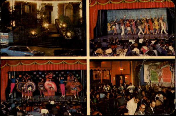 Café Concert Can-Can, 44 Genova St. Mexico City