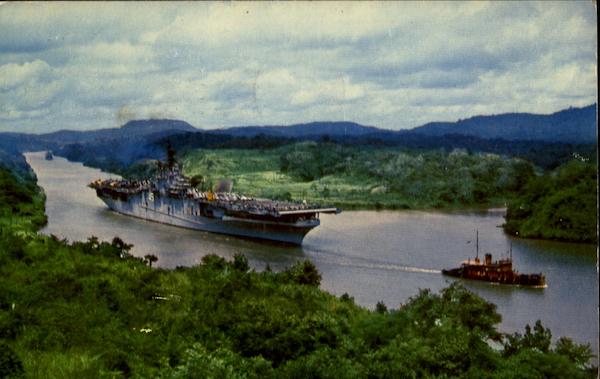 U. S. Aircraft Panama Canal Boats, Ships