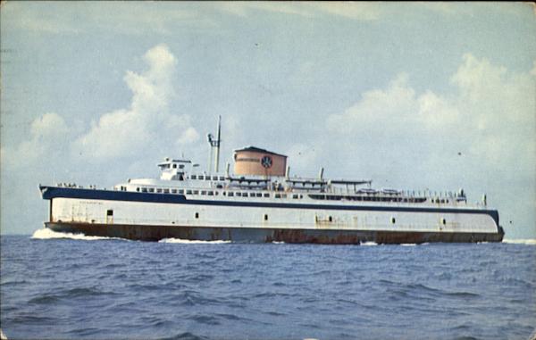 Ferry Pocahontas Plying Between Little Creek Norfolk Virginia