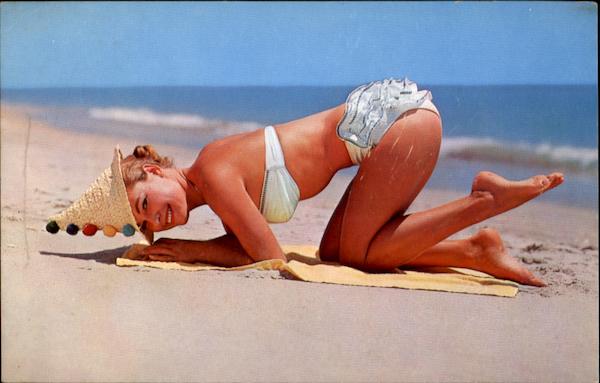 Peek-A-Boo Jim & Pat Pond Swimsuits & Pinup