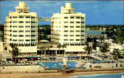 The Sherry Frontenac Hotel, 65th Street Miami Beach, FL Postcard Postcard