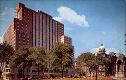 Sheraton Laurentien Hotel Postcard