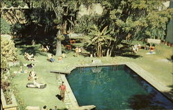 Swimming Pool At The Hotel Marik Postcard