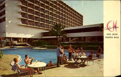 Caribe Hilton Hotel Postcard