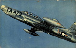 Air Force F-94 Postcard