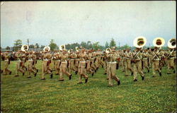 2Ns Marine Division Band, 2nd Marine Division Camp Lejeune, NC Postcard Postcard