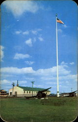 The Flag At Camp Drum Postcard