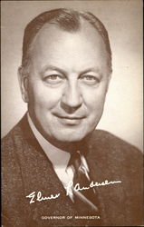 Governor Of Minnesota Elmer Andersen Postcard