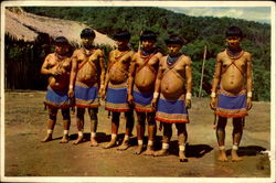 Indias Makiritari Postcard