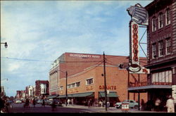 Newport News Modern Shopping Center Postcard