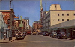 General Street Scene San Antonio, TX Postcard Postcard