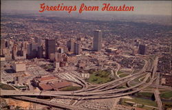 Greetings From Houston Texas Postcard Postcard