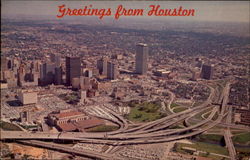Greetings From Houston Postcard