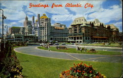 Greetings From Atlantic City Postcard
