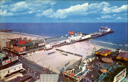 Steel Pier Postcard