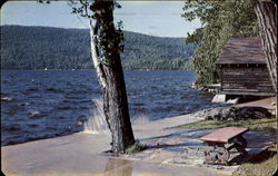 Culver Lake From East Shore Road Branchville, NJ Postcard Postcard