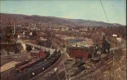 Steam Town Postcard