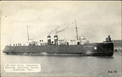 Car Ferry Ashtabula, OH Boats, Ships Postcard Postcard