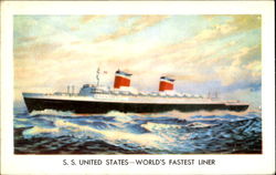 SS United States Postcard