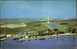 San Jacinto Monument And Battleship Texas Postcard