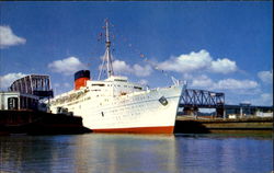 SS Caronia Postcard