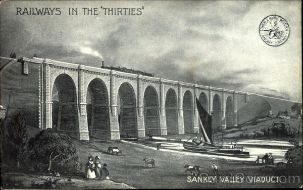 Sankey Valley Viaduct Trains, Railroad
