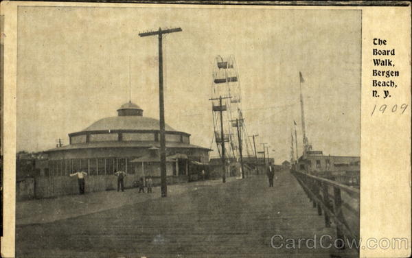 The Board Walk Bergen Beach New York