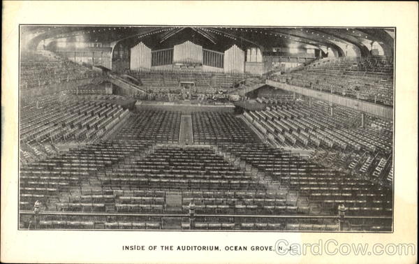 Inside Of The Auditorium Ocean Grove New Jersey