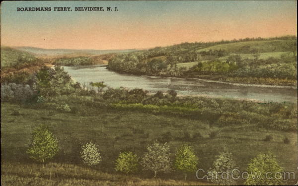 Boardmans Ferry Belvidere New Jersey