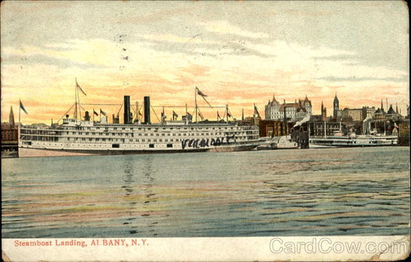 Steamboat Landing Albany New York