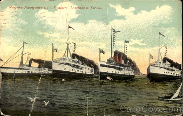 Niagara Navigation Co's Steamers