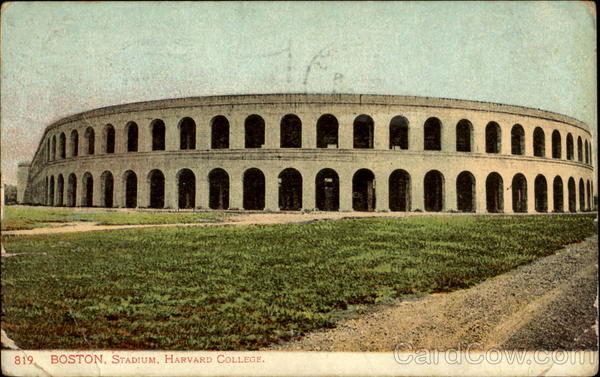 Stadium, Harvard College Boston Massachusetts