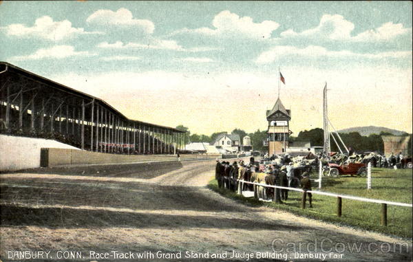 Race Track With Grand Stand And Judge Building Danbury Connecticut
