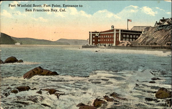 Fort Winfield Scott, Fort Point San Francisco California